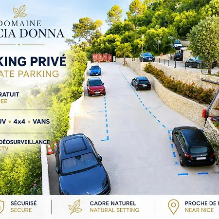Domaine Baccia Donna - Jacuzzi Chauffé, Climatisation, Parking Privé - Monaco La Trinité