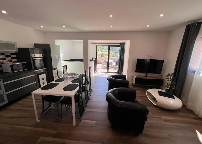 Daire Domaine Baccia Donna - Jacuzzi Chauffe, Climatisation, Parking Prive - Nice Monaco *