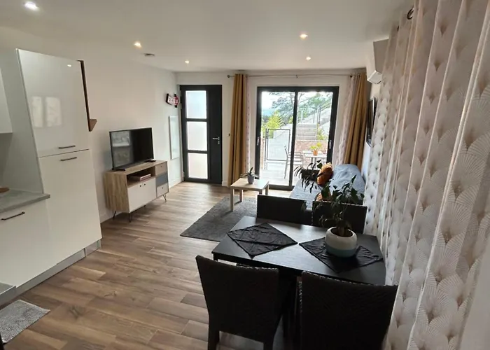 Daire Domaine Baccia Donna - Jacuzzi Chauffe, Climatisation, Parking Prive - Nice Monaco La Trinité