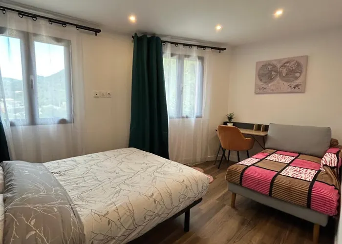 Daire Domaine Baccia Donna - Jacuzzi Chauffe, Climatisation, Parking Prive - Nice Monaco