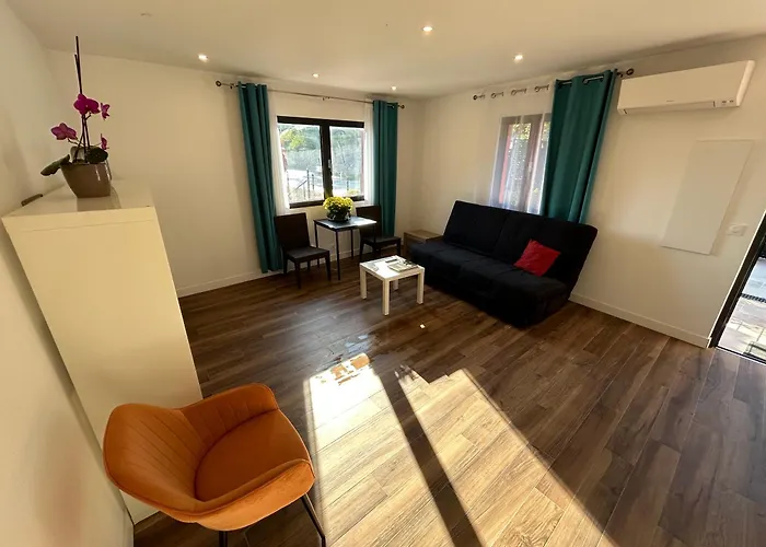 Domaine Baccia Donna - Jacuzzi Chauffe, Climatisation, Parking Prive - Nice Monaco Daire La Trinité