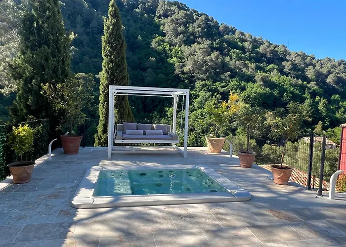 Domaine Baccia Donna - Jacuzzi Chauffe, Climatisation, Parking Prive - Nice Monaco * La Trinité