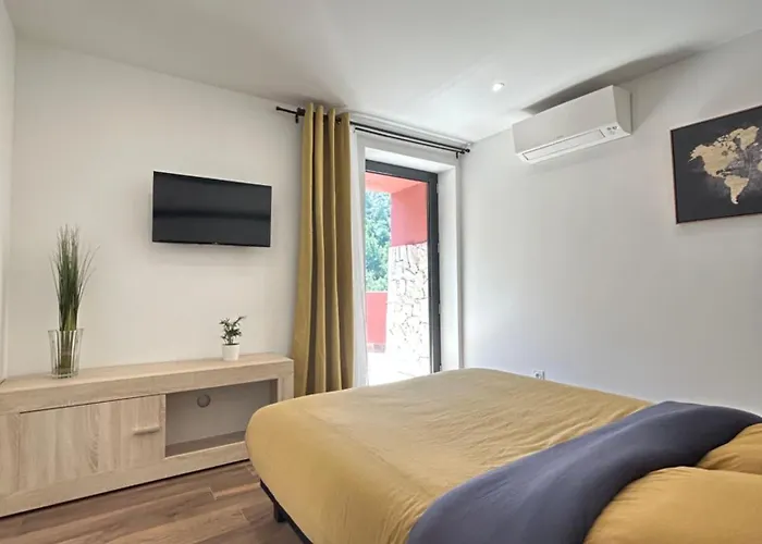 Daire Domaine Baccia Donna - Jacuzzi Chauffe, Climatisation, Parking Prive - Nice Monaco *